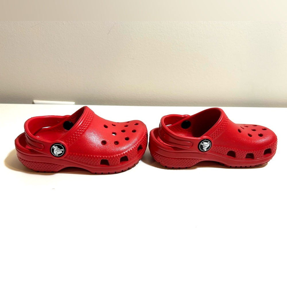 CROCS Kids Bright Red - Picture 2 of 5